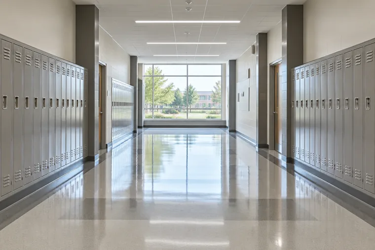 Clean, modern school lecture hall