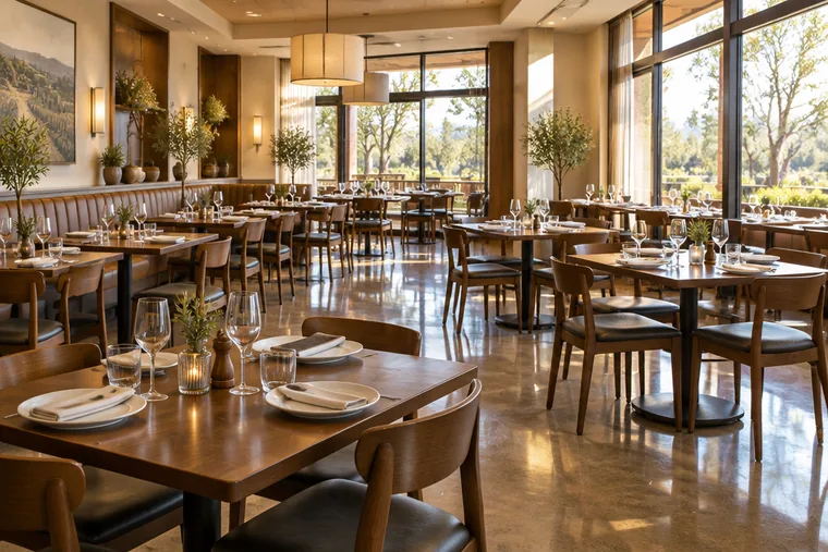 Restaurant dining room